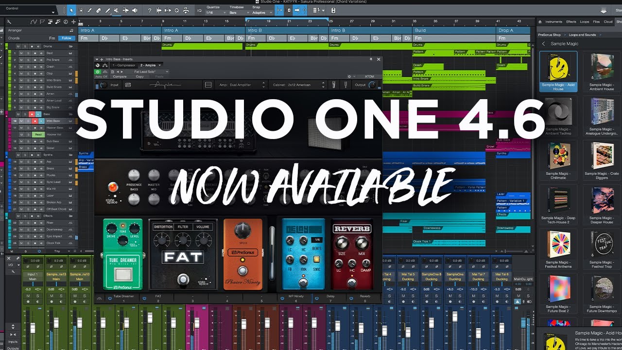 PreSonus Studio One 6 Professional 6.2.0 for ios instal free