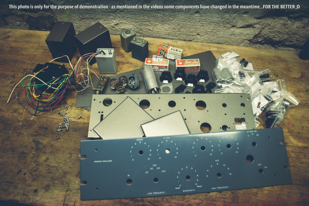 Analog Vibes Tube Program Equalizer COMPLETE KIT EQP1A 복제품 KIT 미디톡