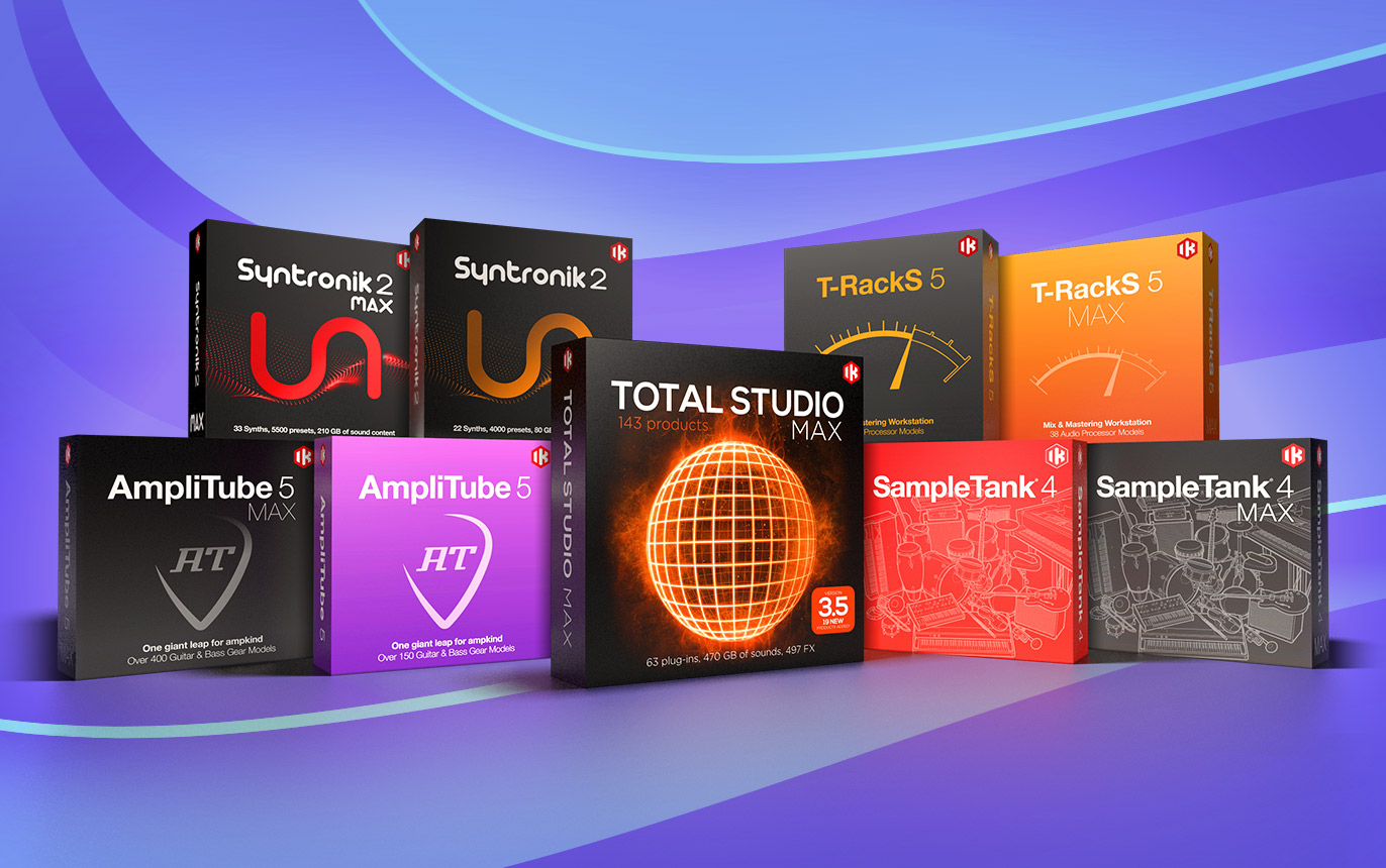 IK Multimedia - Total Studio 3.5 MAX 75% 할인 등 (AmpliTube 5